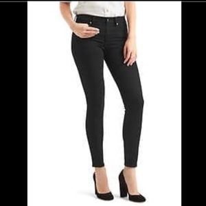 Gap 1969 True Skinny Black Jeans