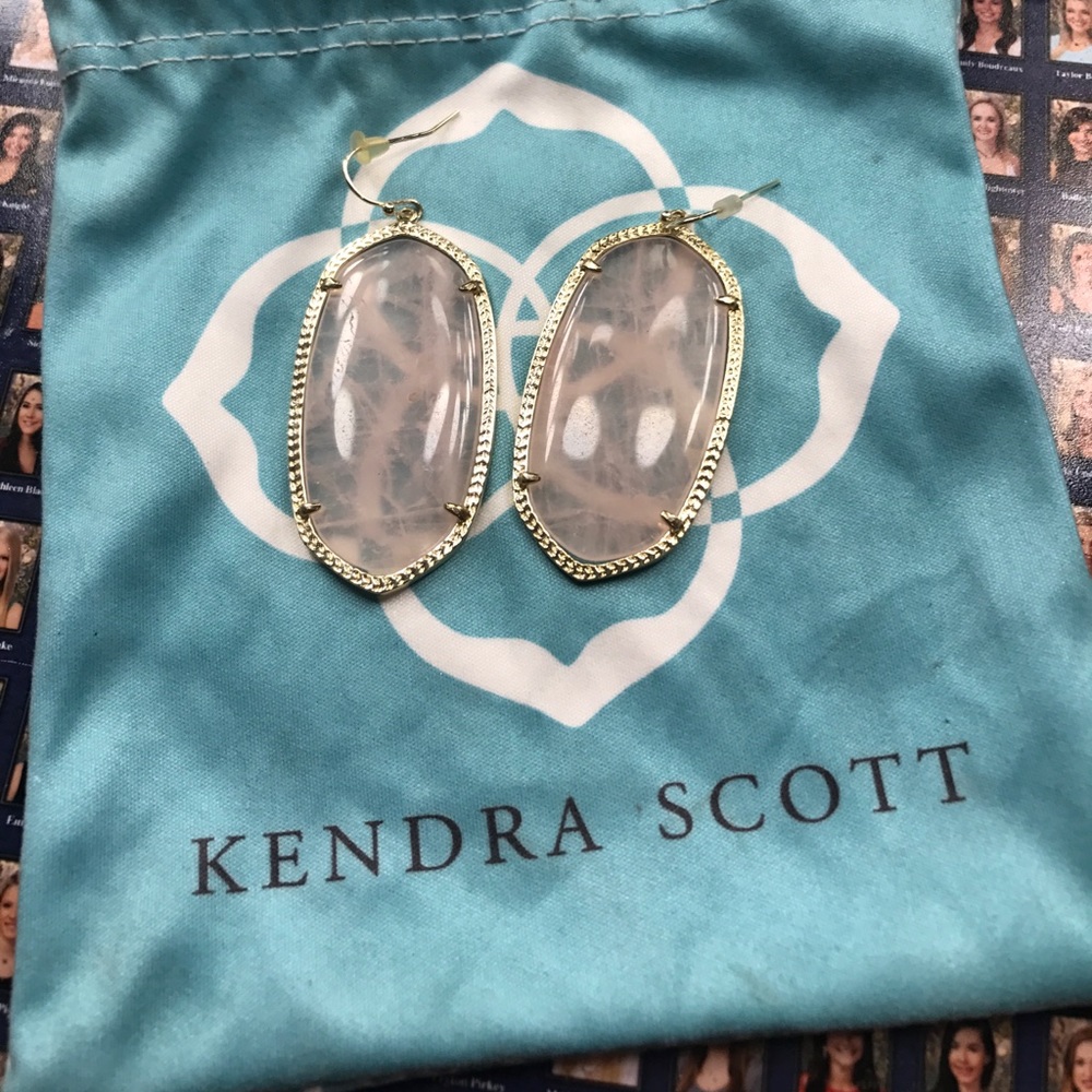Danielle Kendra Scott Rose Quartz