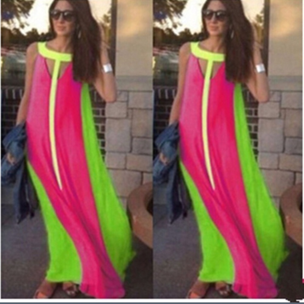 Bright Summer Maxi Dress