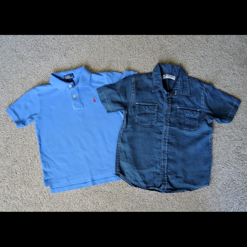 Polo and Linen Button-Up Shirts Bundle!