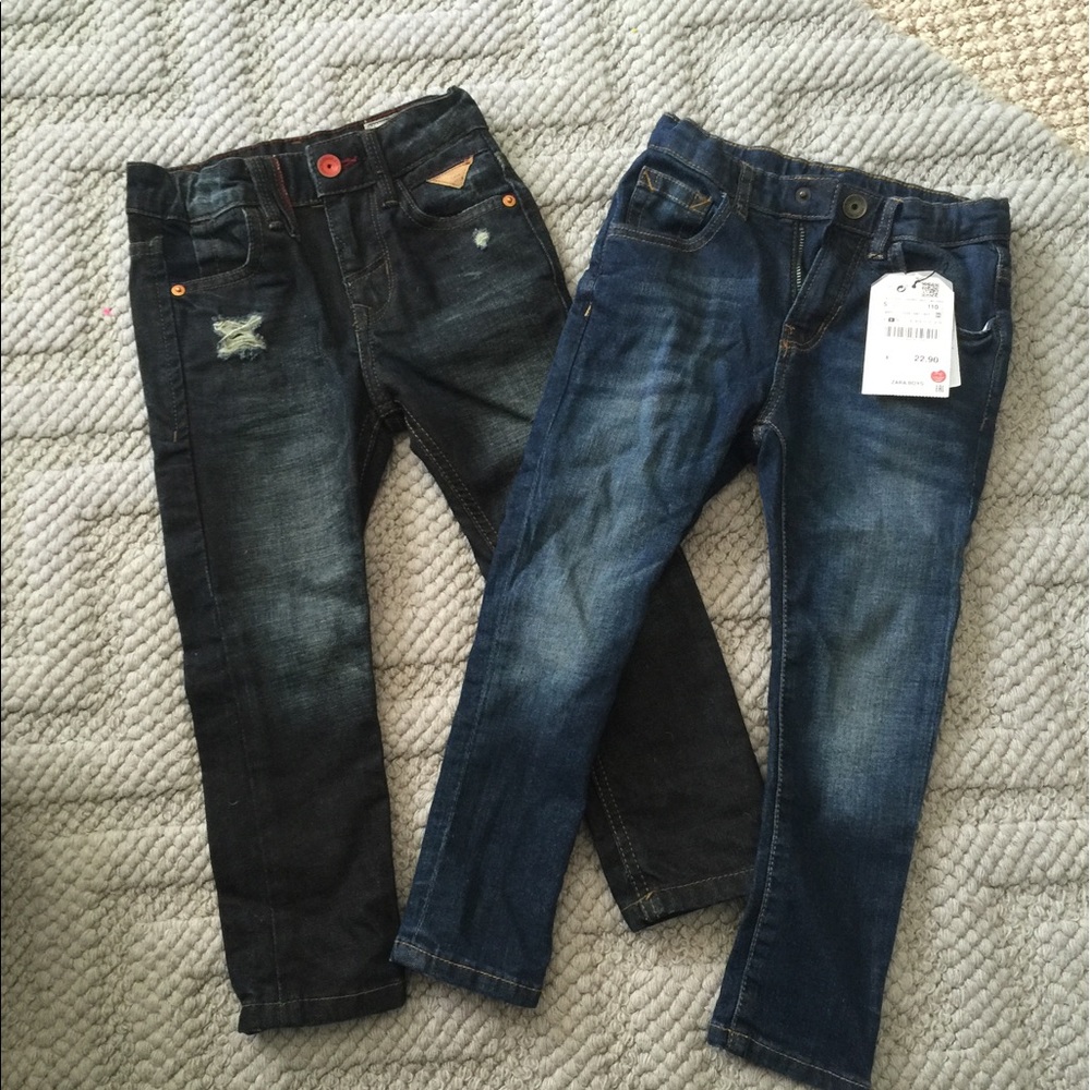 2 Zara boys jeans