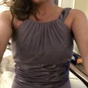 Davids Bridal Victorian Lilac bridesmaid gown