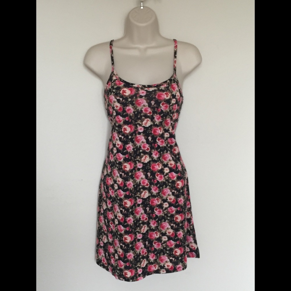 Strappy Floral Summer Dress