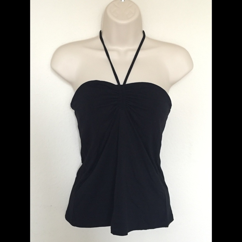 Black Halter Top