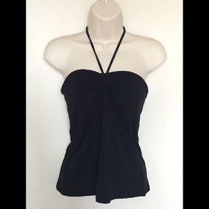 Black Halter Top