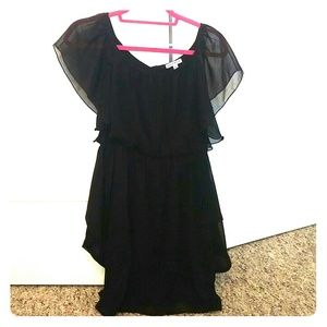 Short black party dress from Nordstroms