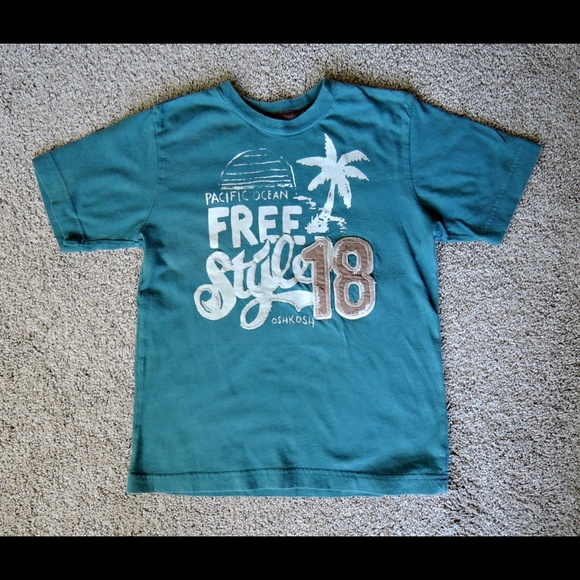 Boys Size 7 Tee Bundle! Polo and Osh Kosh! - Picture 3 of 3