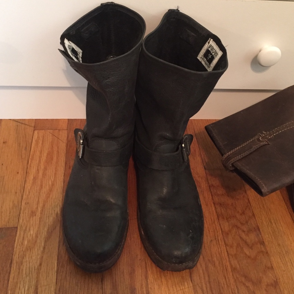 Frye slouch boots
