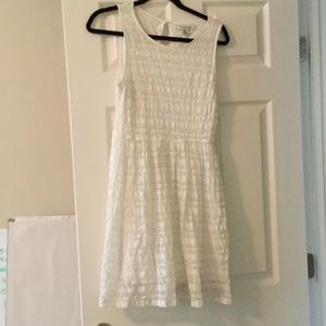 White a Forever 21 sundress