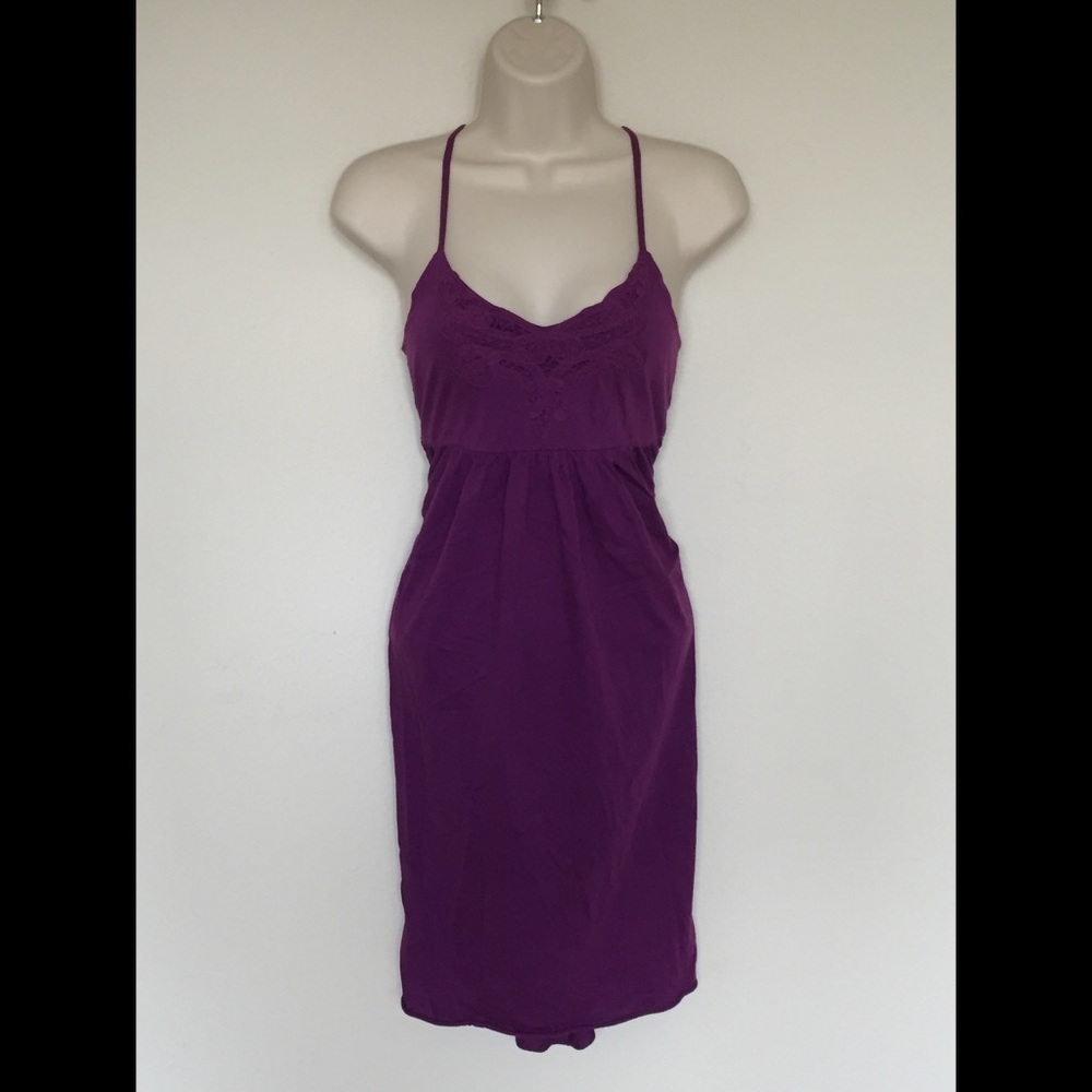 Sexy Purple Sun Dress