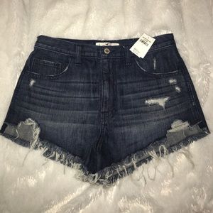 Hollister High Waisted Denim Shorts