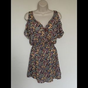 Cold Shoulder Light Tribal Tunic