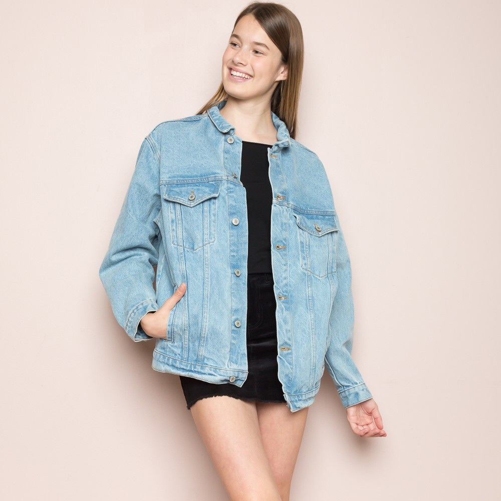 AVAILABLE** Brandy Melville Kelly Denim Jacket