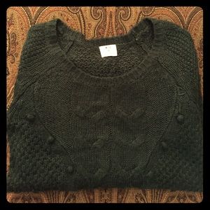 Green Knitted Sweater