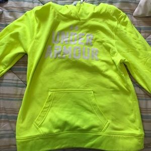 Neon Under Armour Sweatshirt