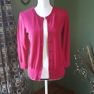 LOFT 3/4 sleeve cardigan