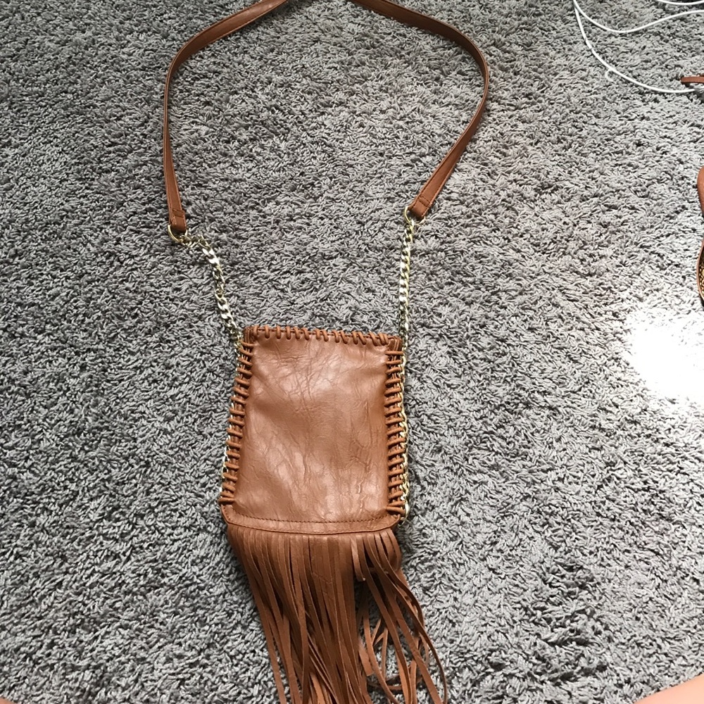 Tassel crossbody bag