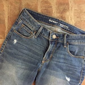 Old Navy Distressed Rockstar Jeans