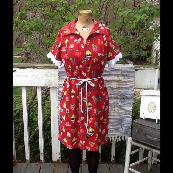 Adorable VTG 60s A-Line Swing Tent Dress - Picture 4 of 4