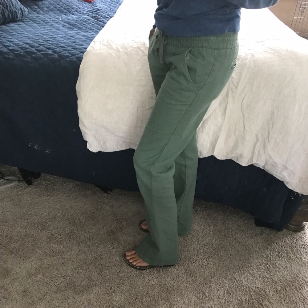 Comfortable Roxy pants.