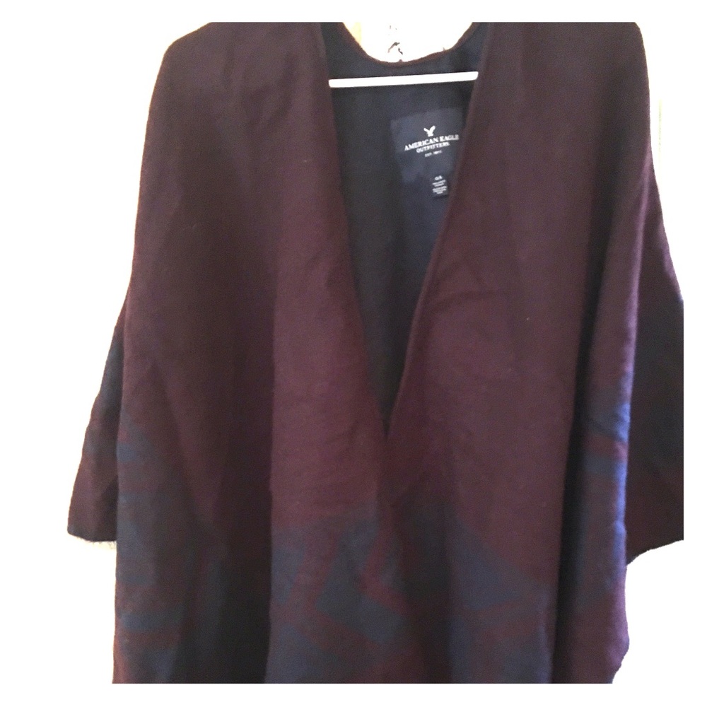 American eagle poncho