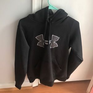 Black and Gray Under Armour Hoodie