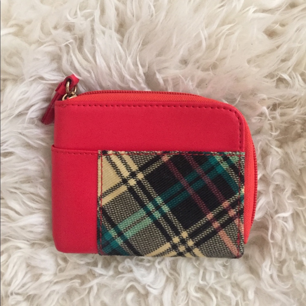 Chic Plaid Wallet