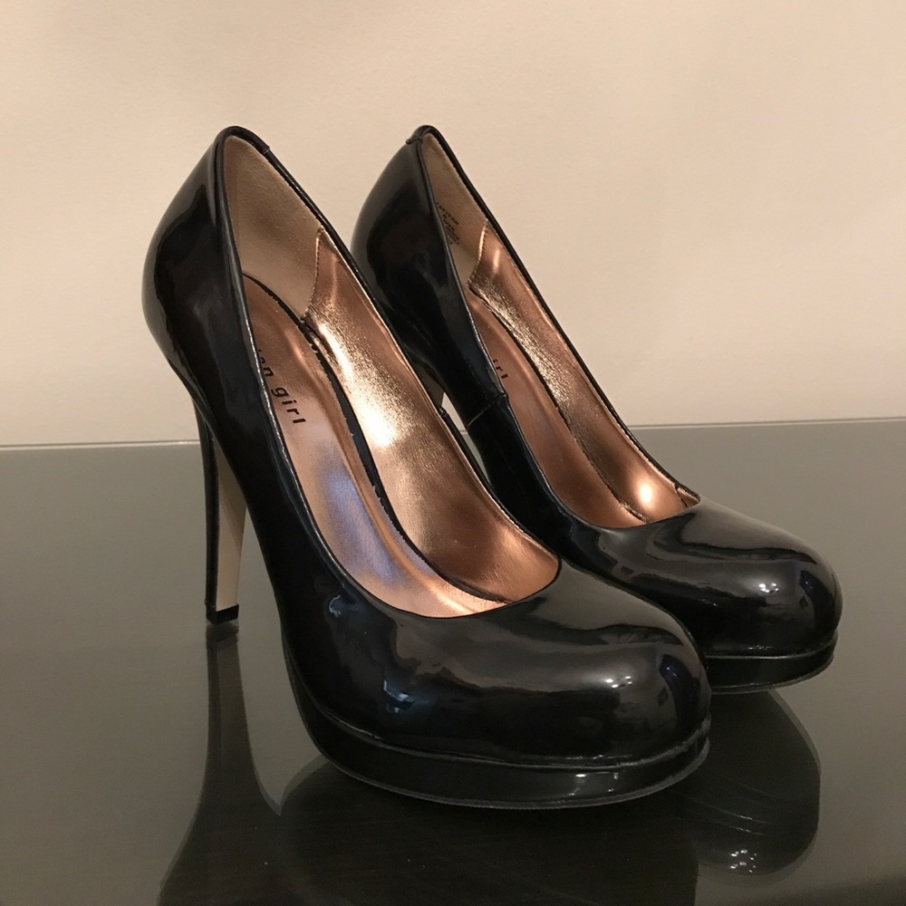 Madden Girl patent leather platform high heels