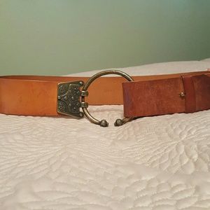 Leather belt