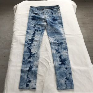 American Eagle acid wash jeggin