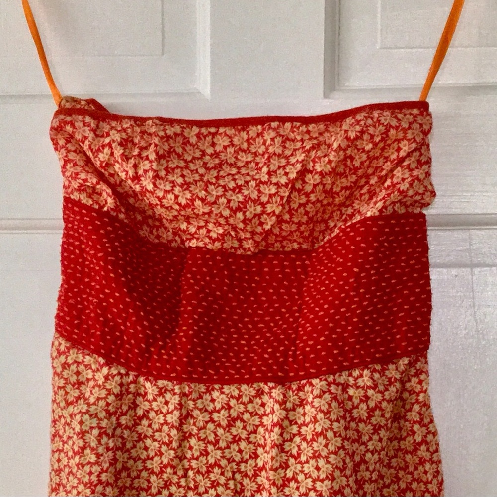 Free People Sumer strapless dress.