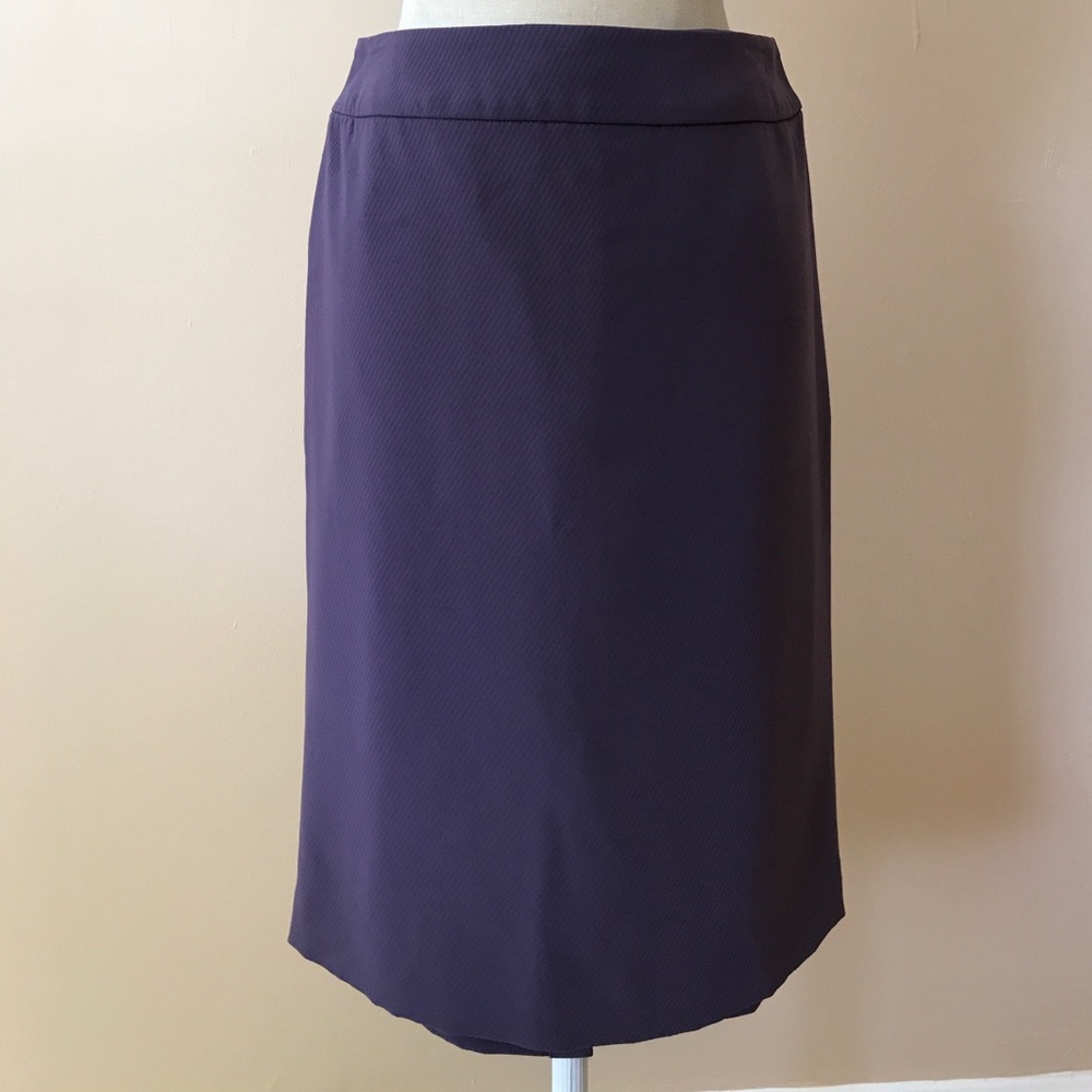 Garfield & Marks Raquel Straight Skirt with Back Zipper and Slit