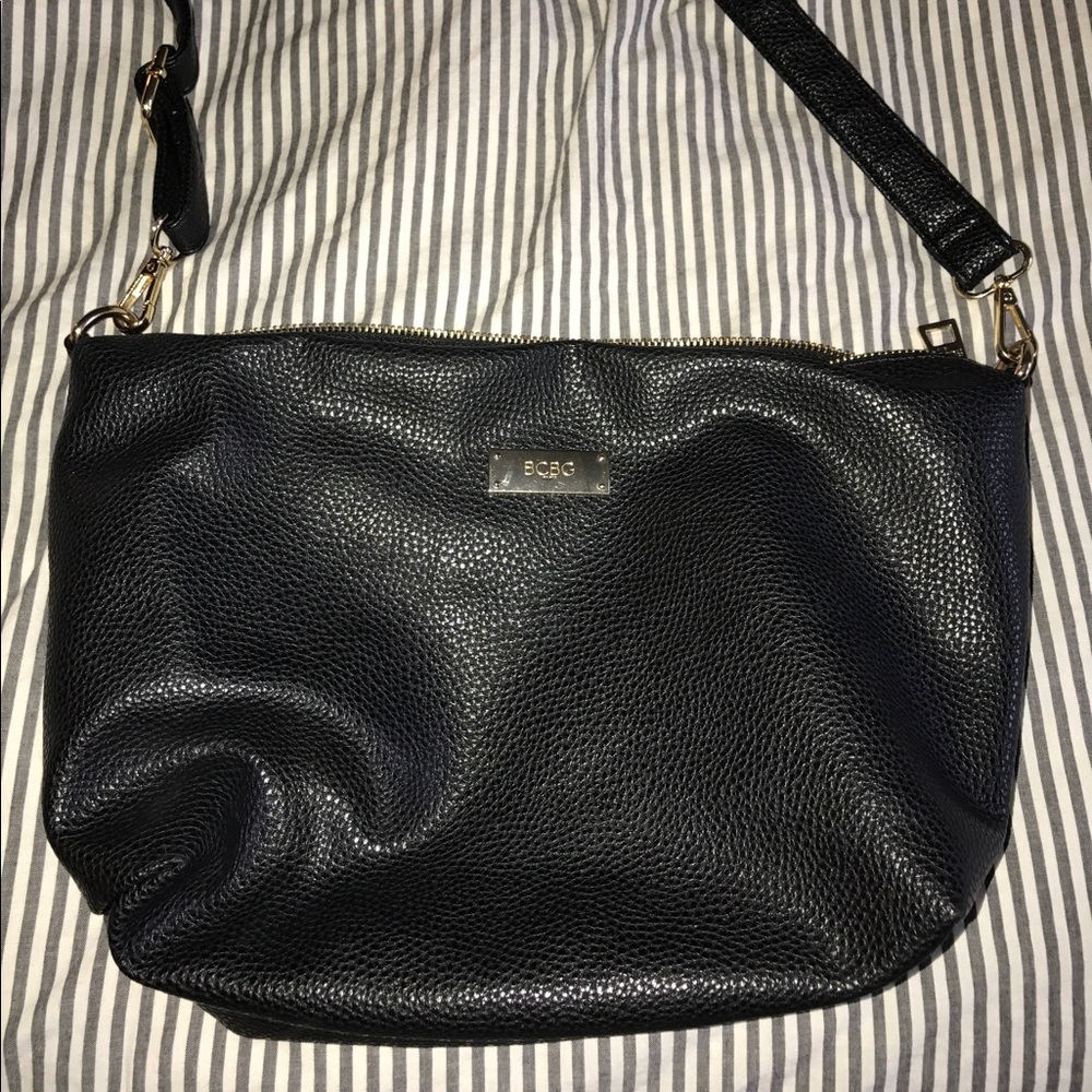 BCBG Black cross body bag