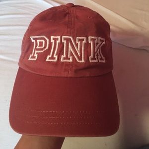 NWT! pink victoria secret hat