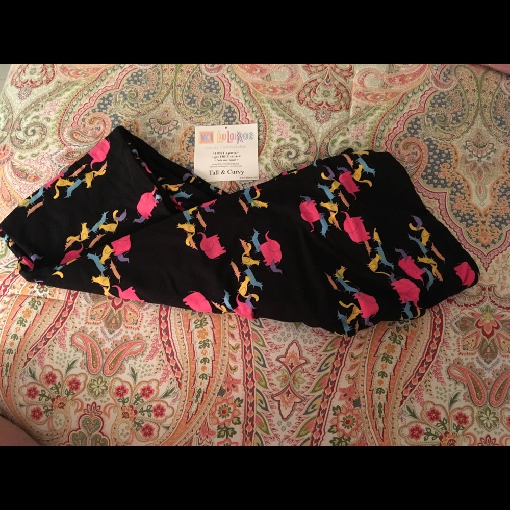 LuLaRoe Animals TC Leggings New