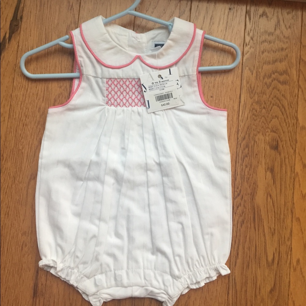 Janie and Jack Romper NWT