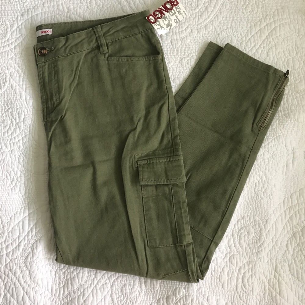 Twill cargo pants