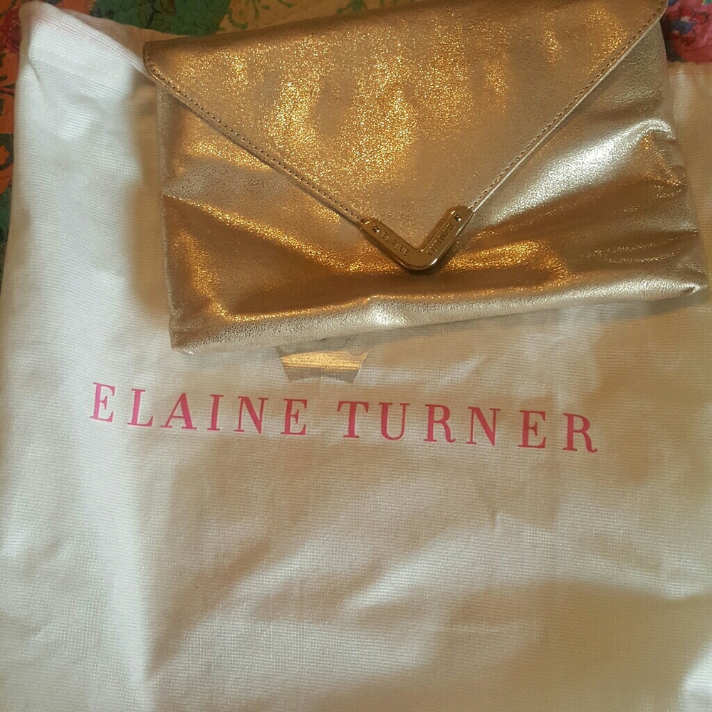 Elaine Turner clutch purse
