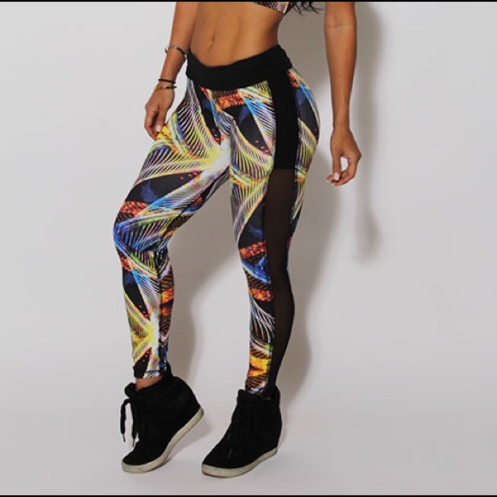 High end activewear. Xplode galaxy leggings.
