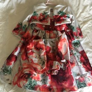 Pippa and Julie dress with bloomers.