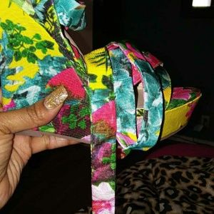 Beautiful colorful wedges