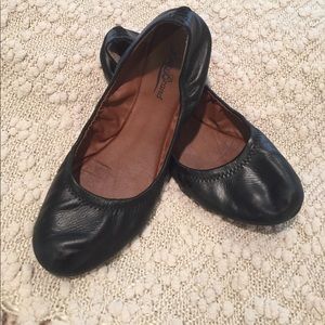 Lucky Brand Black Ballet Flats