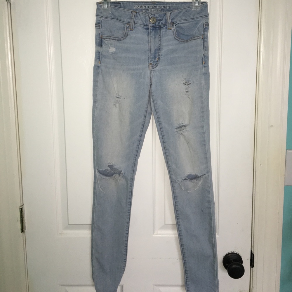 AEO Hi-rise Super Stretch Jeggings