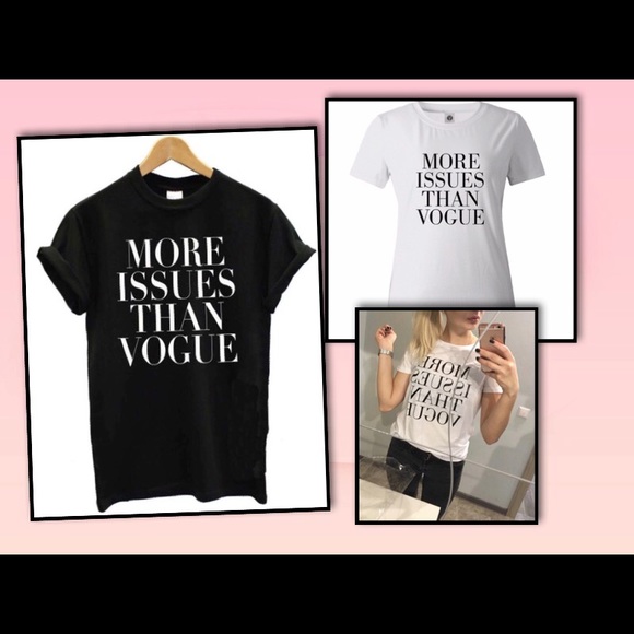 More Issues Than Vogue tee - Picture 3 of 5