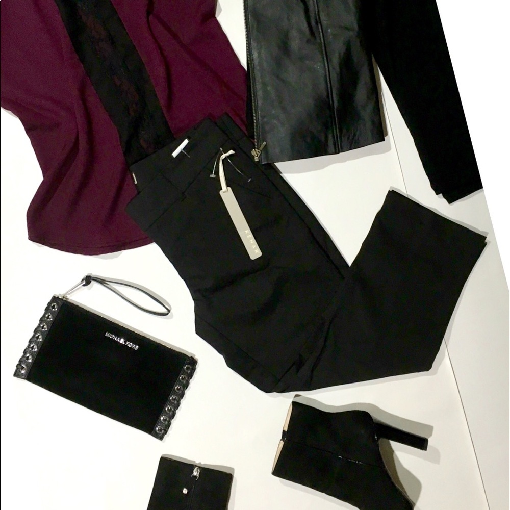 Michael Kors Suede Over-sized Clutch/ Wristlet