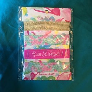 Lilly Pulitzer Set Of Hair Ties--brand new!