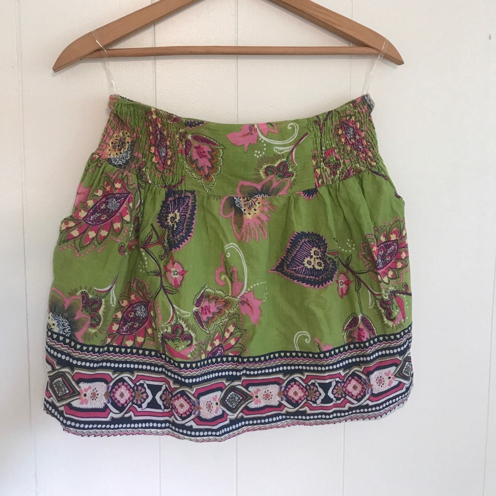 Floral Print Skirt by Hot & Delicious