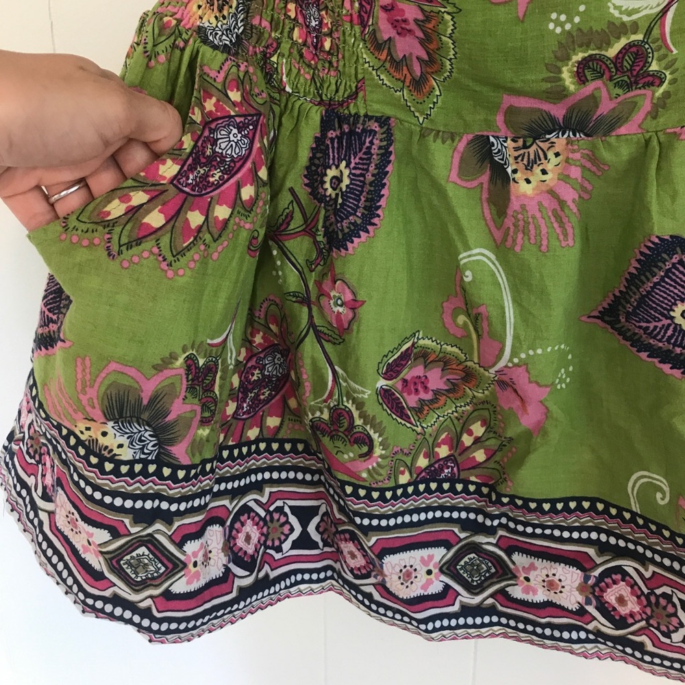 Floral Print Skirt by Hot & Delicious - Picture 3 of 6