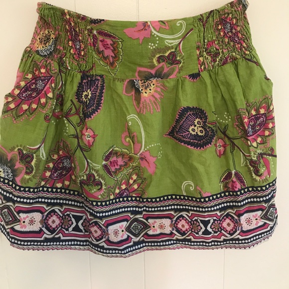 Floral Print Skirt by Hot & Delicious - Picture 2 of 6