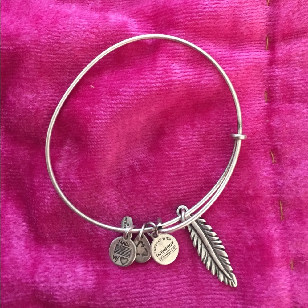 Alex & Ani Leaf Bracelet
